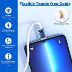 Fast iPhone Charger, iPhone Charger Fast Charging 2Pack Quick Chargers 6ft Long USB C to Lightning Cable Quick Charging Cord USB Charge Block Adapter for iPhone 14 Plus/14 ProMax/13 Mini 12/11/XS/iPad