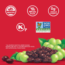 Sun-Maid 13 oz Resealable California Sun-Dried Raisins for Healthy Snacks and School Lunches, Non-GMO and No Added Sugar