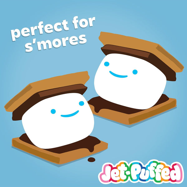12 oz Classic Jet-Puffed Marshmallows, Delicious Dessert Topping, Fat-Free Snack