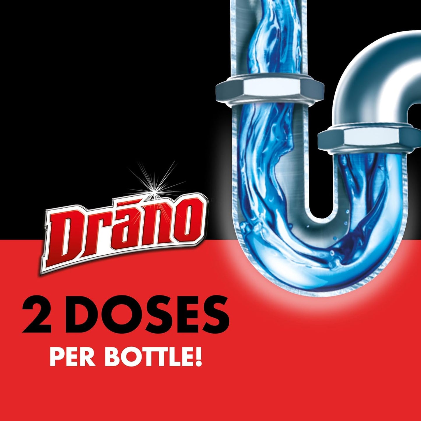 Drano Max Gel Drain Clog Remover and Cleaner for Shower or Sink Drains, Unclogs and Removes Hair, Soap Scum, Blockages, 32 oz