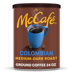McCafe Colombian Medium-Dark Roast Ground Coffee, 24 oz Canister