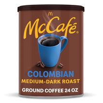 McCafe Colombian Medium-Dark Roast Ground Coffee, 24 oz Canister