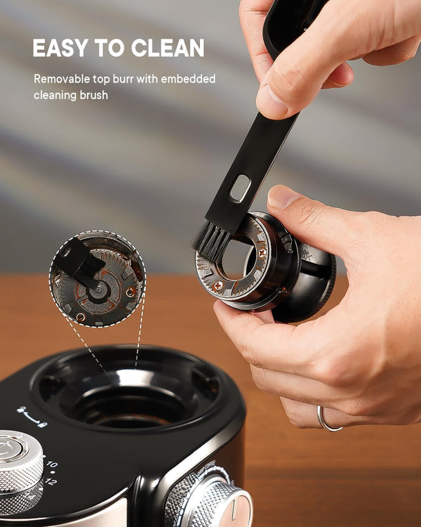 SHARDOR Electric Burr Coffee Grinder 2.0 for Home Use with 16 Precise Settings