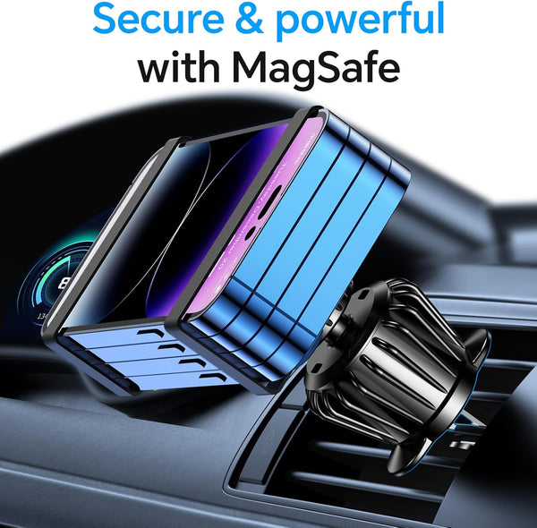 Kaistyle for Magsafe Car Mount【20 Strong Magnets】Magnetic Phone Holder for Car Phone Holder Mount Dash Mounted Holders Cell Phone Holders for Your Car Accessories for Women Men for iPhone 17 16 15 14 - Rayz Mart