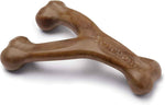 Benebone Wishbone Durable Dog Chew Toy for Aggressive Chewers, Real Bacon, Made in USA, Medium
