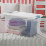 Sterilite 4-Pack 64 Quart Latching Box Storage Organizer Bins