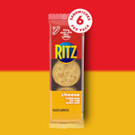 RITZ Cheese Sandwich Crackers, 20 snack packs, 6 crackers per pack