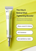 celimax Vita A retinal shot tightening booster, 0.1% retinal, 3% matryxyl, 15ml