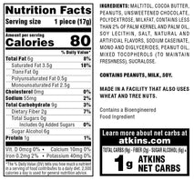 Atkins Endulge Peanut Butter Cups, 20 count low carb dessert with 0g sugar