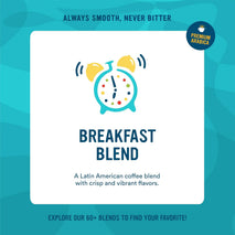 cameron's breakfast blend, 32-ounce, uniquely handcrafted coffee, sustainable, small-batch roasted