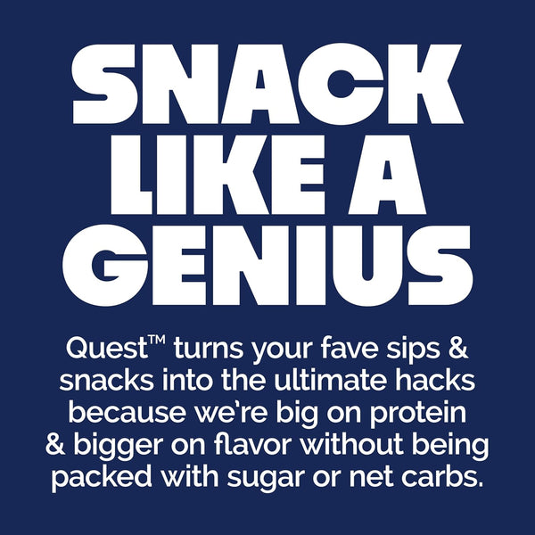 Quest Nutrition Crispy Cookies & Cream Hero Protein Bar, 12 Count, Gluten Free, Keto Friendly