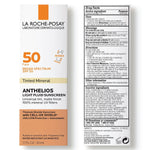 La Roche-Posay Anthelios Ultra-Light Fluid SPF 50, 50ml, Face Sunscreen with Titanium Dioxide, Oil-Free, Matte Finish