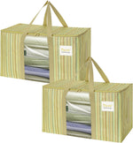 6-Pack Oversized Moving Bags with Reinforced Handles for Storage and Organization
