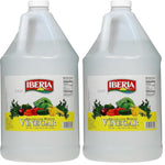Iberia 1 Gallon All Natural Distilled White Vinegar, 5% Acidity for Cooking and Cleaning