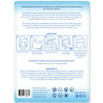 Ebanel 10 pack collagen face mask with hyaluronic acid, vitamin c, and aloe for skin firming and anti aging