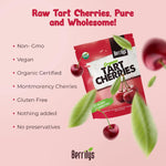 Organic Dried Tart Cherries for Snacking and Baking