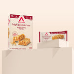 Atkins Peanut Butter Granola High Protein Bar, 12 Count, 16g Protein, 1g Sugar, 4g Net Carb