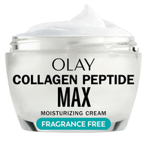 olay collagen peptide face moisturizer, firming cream for women, fragrance-free, non-greasy, hydrating and anti-aging skin care