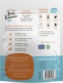 Pet Jerky Factory Premium Beef and Banana Dog 12 oz