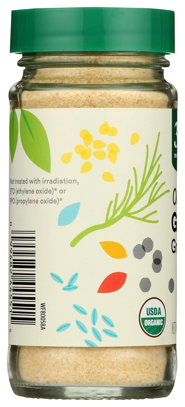 365 by Whole Foods Market Organic Garlic Granules, 2.57 Oz Convenient Seasoning