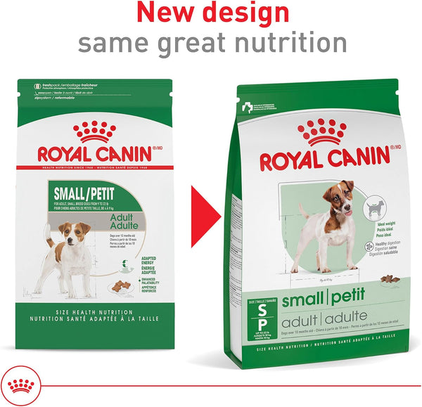 royal canin small adult dry dog food, 14 lb bag for small breed dogs aged 10 months to 8 years