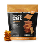 Every Body Eat Gluten Free Crackers, Cheese-Less – Healthy Snacks, Vegan Cheddar Style Crackers, Dairy Free, Seed Oil Free Snack Crackers (Pack of 2), 4 oz Bags