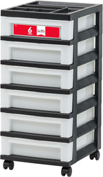 Storage Cart for Classroom Supplies and Art Materials