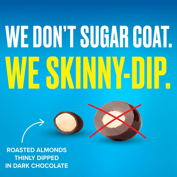 SkinnyDipped Snack Attack Minis Almond Variety Pack, 25 Individually Wrapped Mini Bags