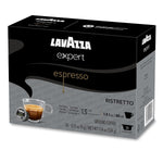Lavazza Expert Espresso Ristretto Capsules, 36 Count, Extra Dark Roast, Arabica and Robusta Blend