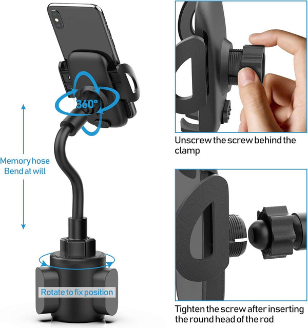 Adjustable Car Phone Holder for Universal Compatibility