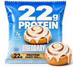 Glazed Vanilla Protein Donuts with 22g Protein, Zero Sugar, Gluten Conscious, Low Carb, Keto Suitable, 8 Pack