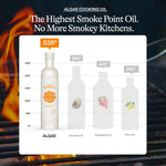 Algae Cooking Club Chef-Grade 100% Algae Cooking Oil, 16 fl oz, Seed Oil-Free, High Smoke Point, Omega-9 Rich