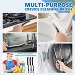 Crevice Cleaning Brush Set (12 Pack) – Hard Bristle Gap Cleaning Tool for Window Tracks, Grout & Bathroom Corners – Thin Deep Cleaning Brush for Kitchen Sink, Sliding Door Tracks & Tight Spaces