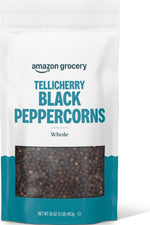 Amazon Grocery, Tellicherry Whole Black Peppercorn, 16 Oz