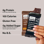 RXBAR Minis Protein Bars Variety Pack 8 Count 7.3oz Box