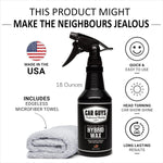 car guys hybrid spray wax advanced car wax long lasting safe on all surfaces 18 oz
