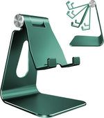 Adjustable Aluminum Phone Stand for Mobile Phones and E-Readers