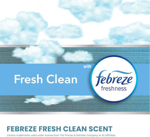 Tall Kitchen Trash Bags, 13 Gallon, 140 Count, Fresh Clean with ForceFlex Technology