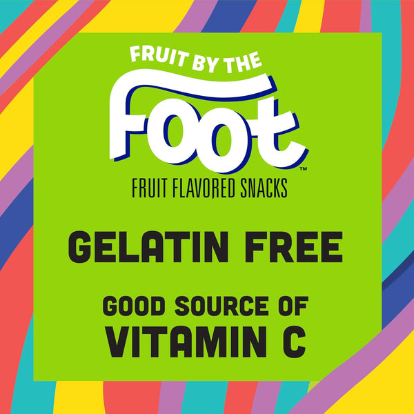Fruit By The Foot Fruit Flavored Snacks Family Pack 18 Rolls 13.5 oz
