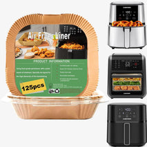 Air Fryer Liners Disposable for CHEFMAN Air Fryer 9 Qt, Power XL Air Fryer Liners, 6 qt 8QT Air Fyrer Liners, 9.5 inch Parchment Paper Liners for 10 Qt 12-Quart Air Fryer Oven