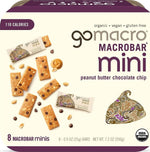 Organic Peanut Butter Chocolate Chip Mini MacroBars 8 Pack