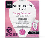 Summer's Eve 12-count Ultimate Odor Protection Daily Feminine Wipes with pH-balanced boric acid formula