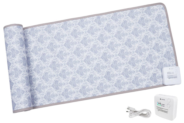 dogness rechargeable pet shock mat, 59x15 inches, safe cat repellent for indoor use, elegant printing, electronic training pad