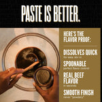 Better Than Bouillon Premium Roasted Beef Broth Base, Makes 38 Cups, 8 oz, Richer Flavor