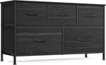 SONGMICS Dresser for Bedroom Storage Unit with 8 Non-Woven Fabric Drawers