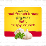 New York Bakery Texas Toast Garlic and Butter Croutons, 5 oz Resealable Bag, Hearth-Baked with Herbs