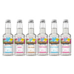 6-pack hawaiian shaved ice syrup assortment, dye-free flavors for shaved ice, snow cones, slushies, sodas, and more