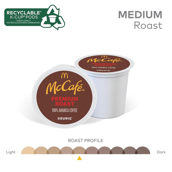 McCafe Premium Roast Coffee Keurig Single Serve K-Cup Pods 96 Count