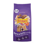 purina friskies cat food surfin and turfin favorites flavors chicken whitefish salmon filet mignon 3.15 lb bags pack of 4