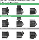 Expandable Stainless Steel Dish Drying Rack for Kitchen Counter